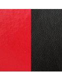 Cuir Bracelet Les Georgettes Moyen Modele Rouge vernis/Noir 702755199AO