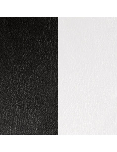Cuir Bracelet Les Georgettes Petit Modele Noir/Blanc 702145899M4000